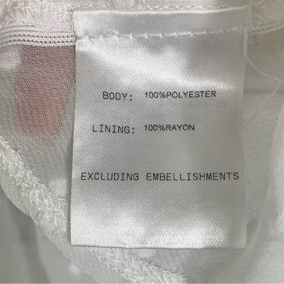 Princess Polly white polka dot Marcela top size 2 - Picture 4 of 6